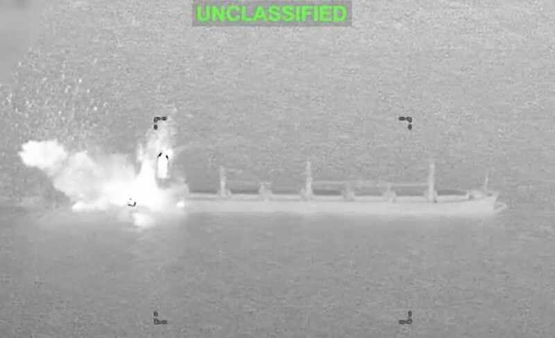 Two tankers hit in Hormuz as US disables cargo ship in Gulf of Oman
